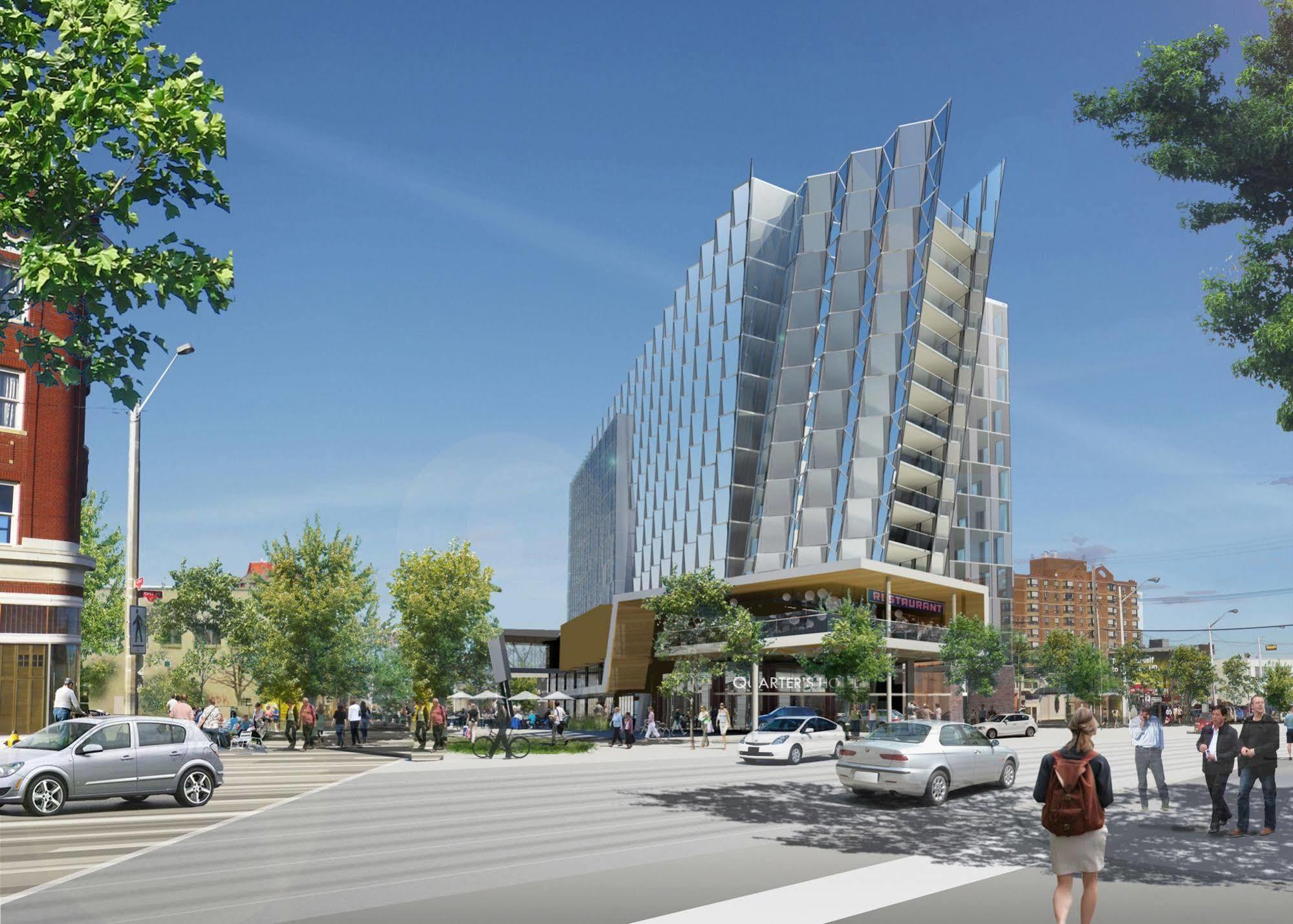 Doubletree By Hilton Edmonton Downtown Hotel Exterior foto